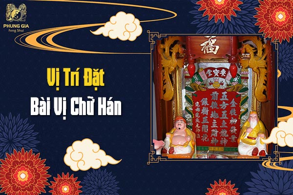 Vị Trí Đặt Bài Vị Chữ Hán
