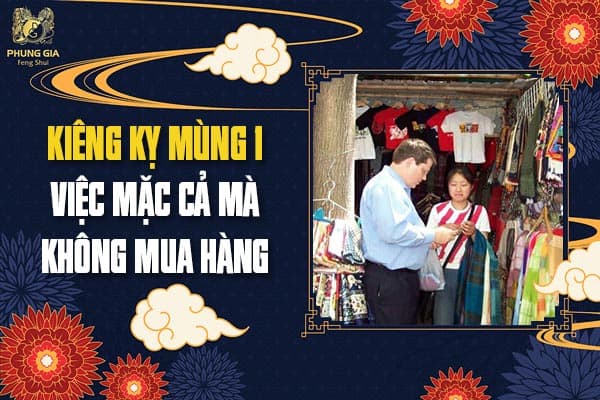 Kiêng Kỵ Mùng 1 Việc Mặc Cả Mà Không Mua Hàng