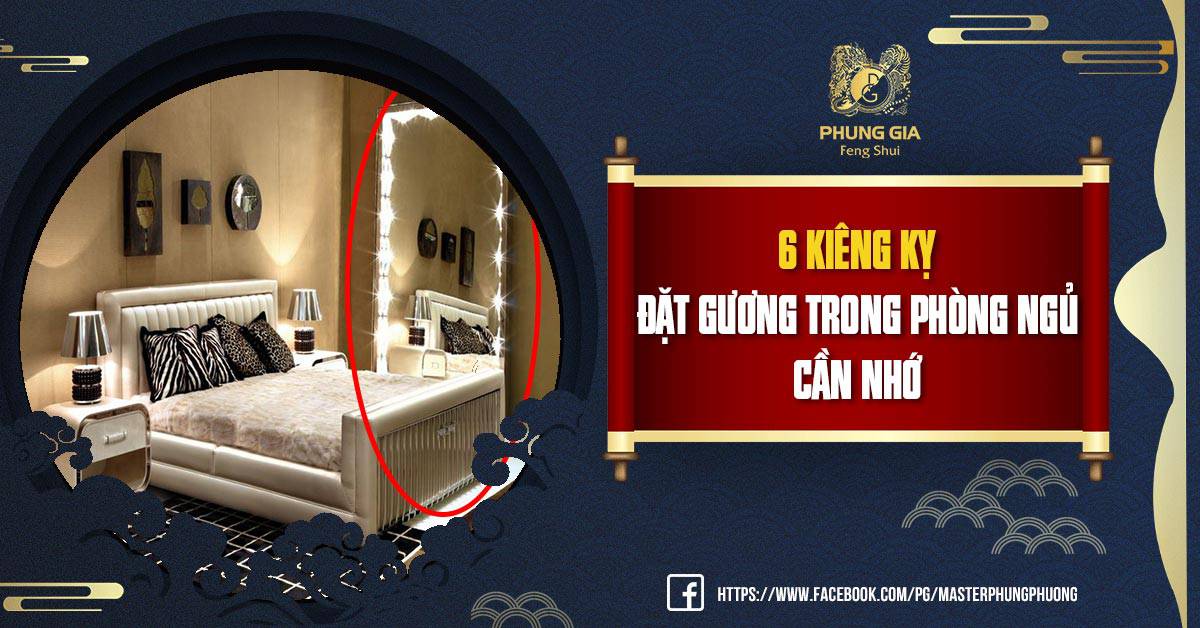 6 Kiêng Kỵ Đặt Gương Trong Phòng Ngủ Cần Nhớ