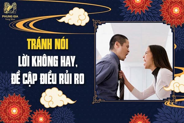 Tránh Nói Lời Không Hay, Đề Cập Điều Rủi Ro