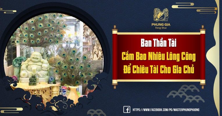 Ban Thần Tài Cắm Bao Nhiêu Lông Công Để Chiêu Tài Cho Gia Chủ
