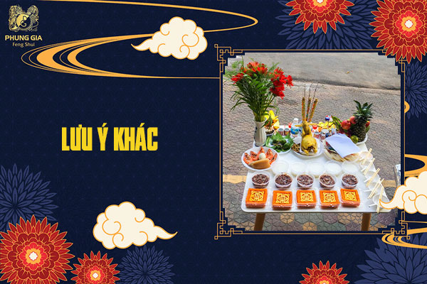 Các Lưu Ý Khác Khi Nhập Trạch