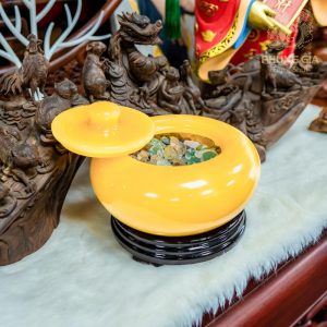 Bát Tụ Tài Ngọc Hoàng Long Có Nắp