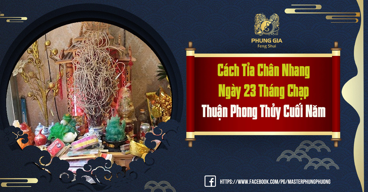 Cách Tỉa Chân Nhang 23 Tháng Chạp