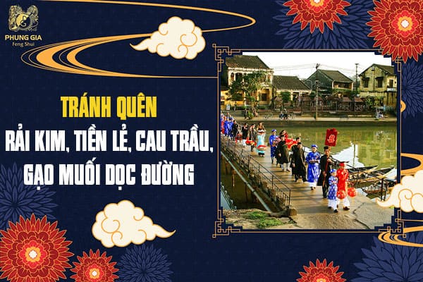 Tránh Quên Rải Kim, Tiền Lẻ, Cau Trầu, Gạo Muối Dọc Đường 