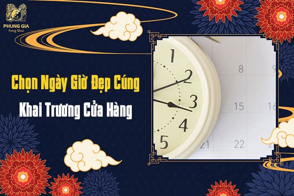 Chọn Ngày Giờ Đẹp Cúng Khai Trương Cửa Hàng