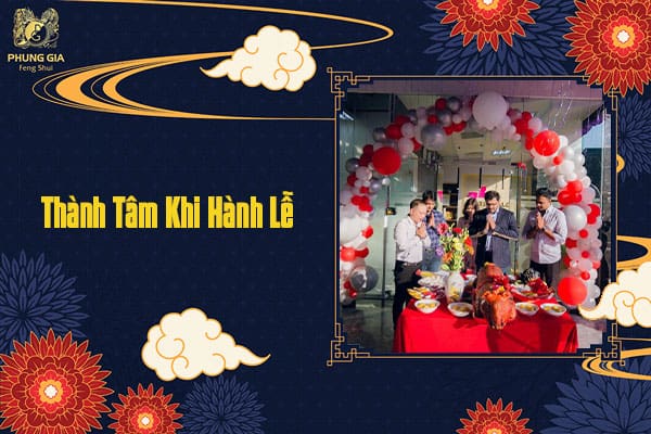 Thành Tâm Khi Hành Lễ