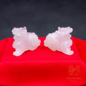 Tỳ Hưu Hỏa Thần Thạch Anh Hồng