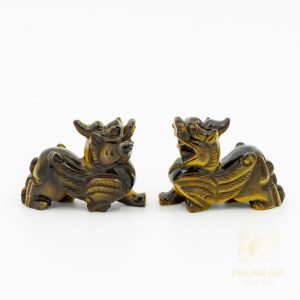 Tỳ Hưu Giữ Tài Trấn Lộc Mắt Hổ