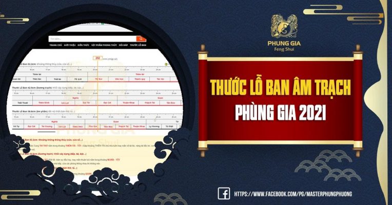 Thước Lỗ Ban Âm Trạch Phùng Gia 2021