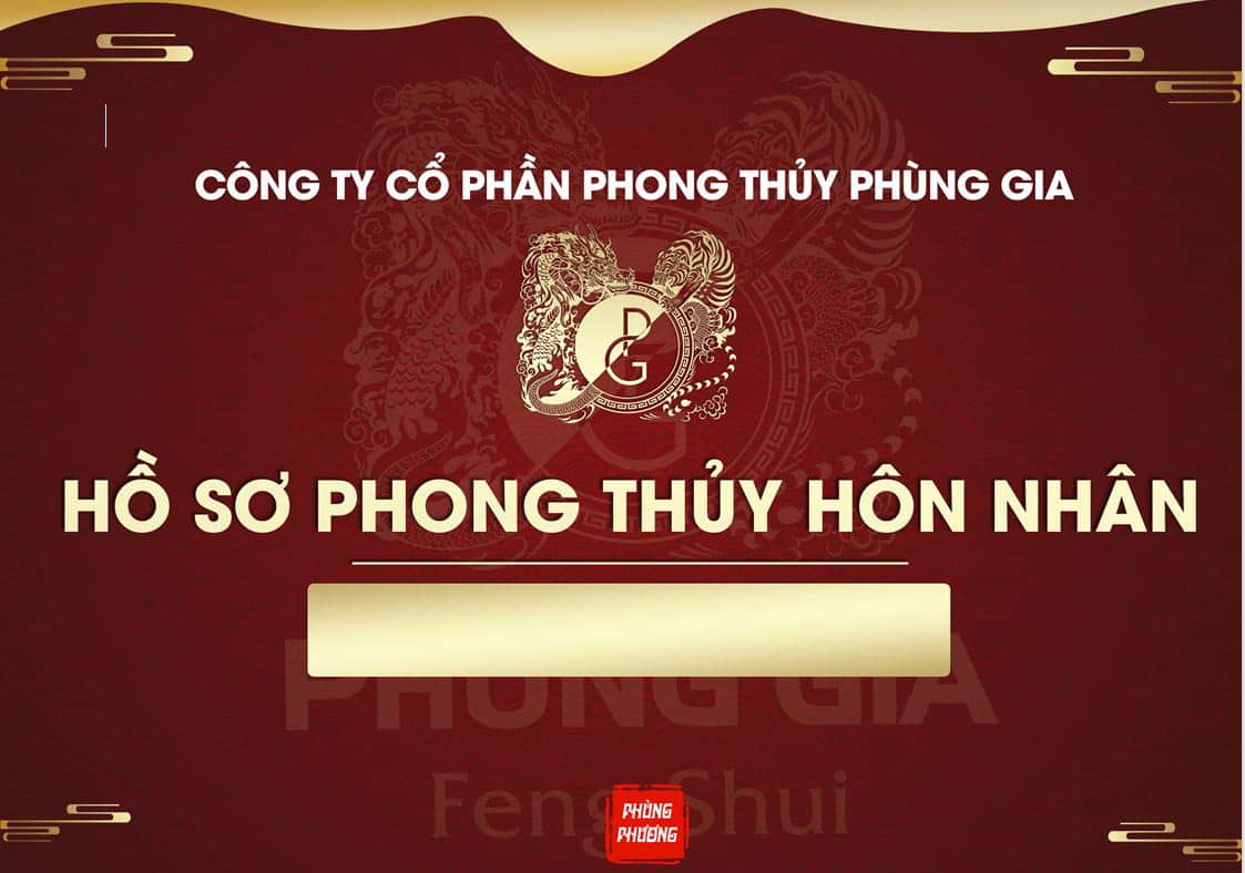 Hồ Sơ Phong Thủy Hôn Nhân
