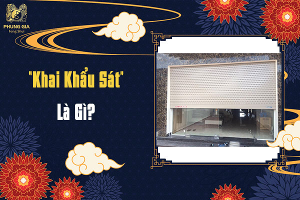 Khai khẩu sát và cách hoá giải