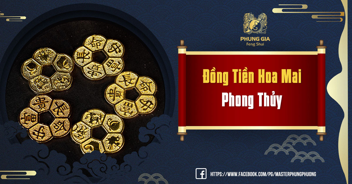Đồng Tiền Hoa Mai Phong Thủy:
