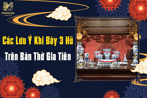 Các Lưu Ý Khi Bày 3 Hũ Gạo Muối Trên Ban Thờ Gia Tiên
