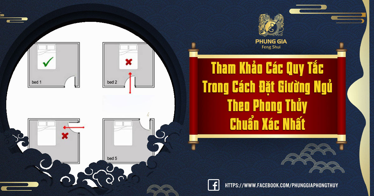 Tham Khảo Các Cách Đặt Giường Theo Phong Thủy Chuẩn Xác