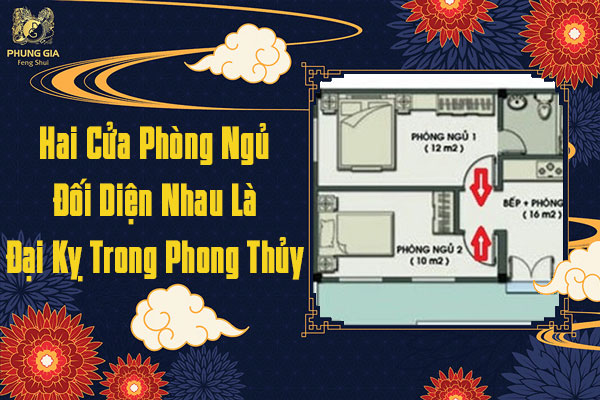 Hai Phòng Ngủ Đối Diện Nhau