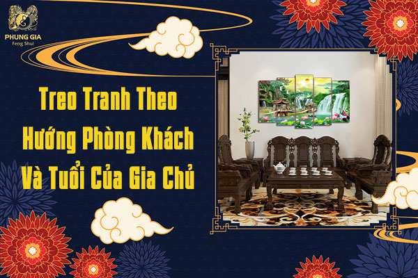 Treo Tranh Theo Hướng Phòng Khách
