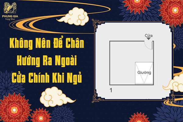 Không Nên Để Chân Hướng Ra Ngoài Cửa Chính Khi Ngủ