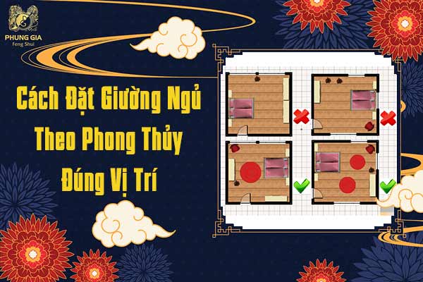Cách Đặt Giường Ngủ Theo Phong Thủy Đúng Vị Trí