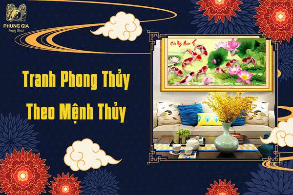 Tranh Phong Thủy Mệnh Thủy