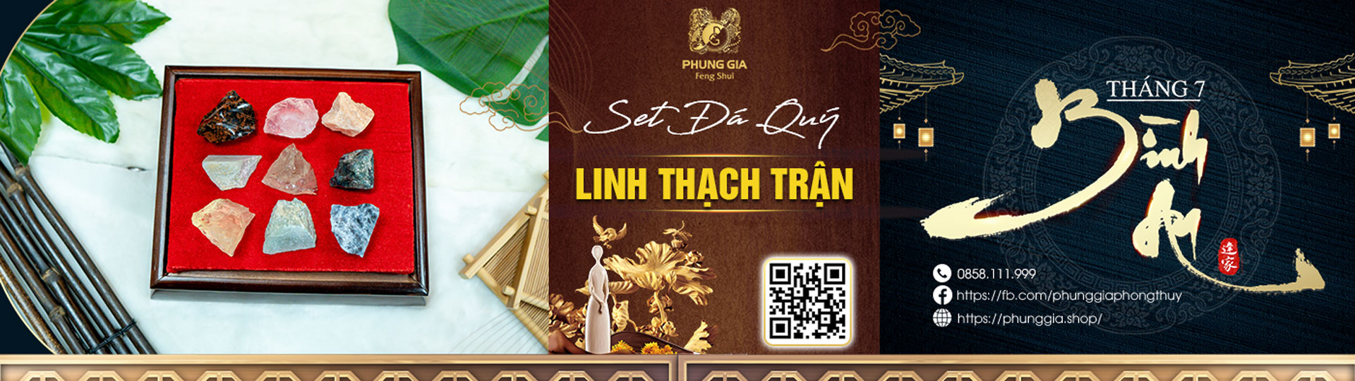 Set Đá Quý Linh Thạch Trận