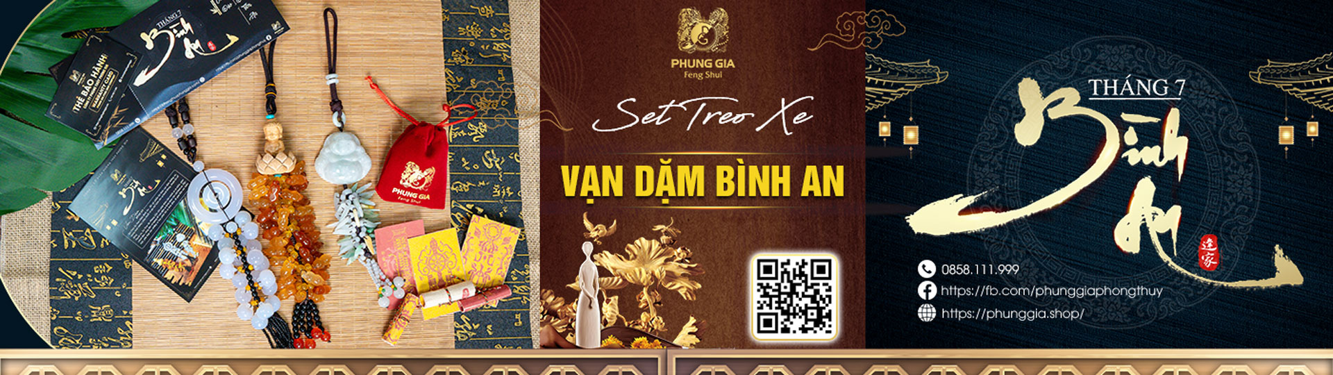 Set Treo Xe Vạn Dặm Bình An