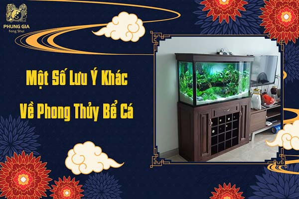 Một Số Lưu Ý Về Phong Thủy Bể Cá