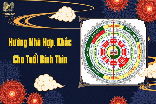 Hướng Nhà Hợp Khắc Tuổi Bính Thìn