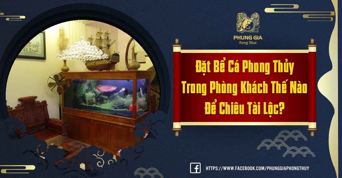Đặt Bể Cá Trong Phòng Khách Phong Thủy