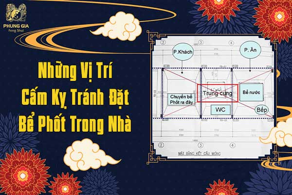 Những Vị Trí Cấm Kỵ Tránh Đặt Bể Phốt Trong Nhà