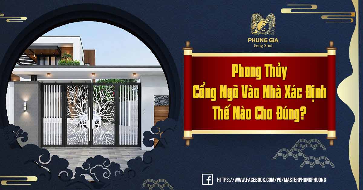 Phong Thủy Cổng Ngõ