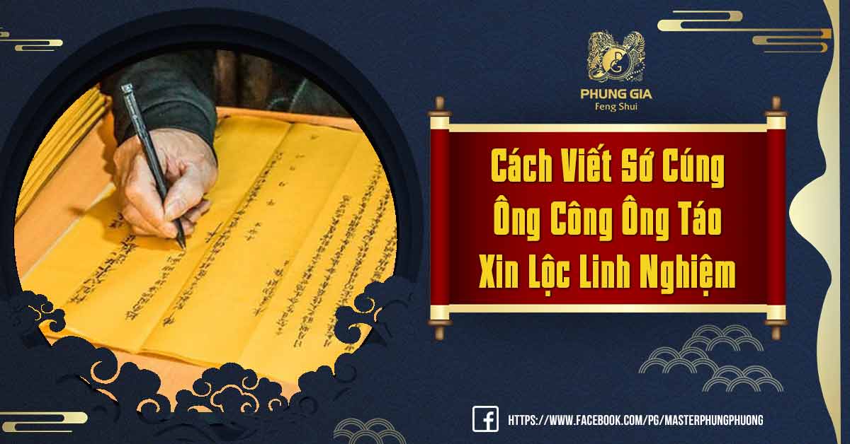 Cách Viết Sớ Cúng Ông Công Ông Táo