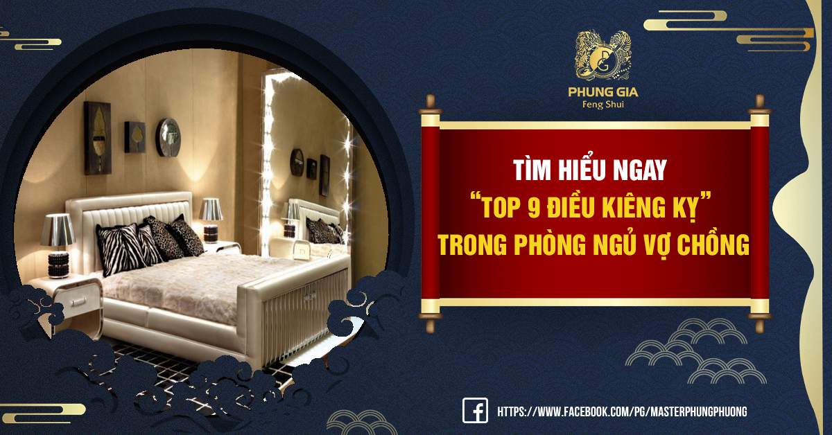 Những Điều Kiêng Kỵ Trong Phòng Ngủ Vợ Chồng