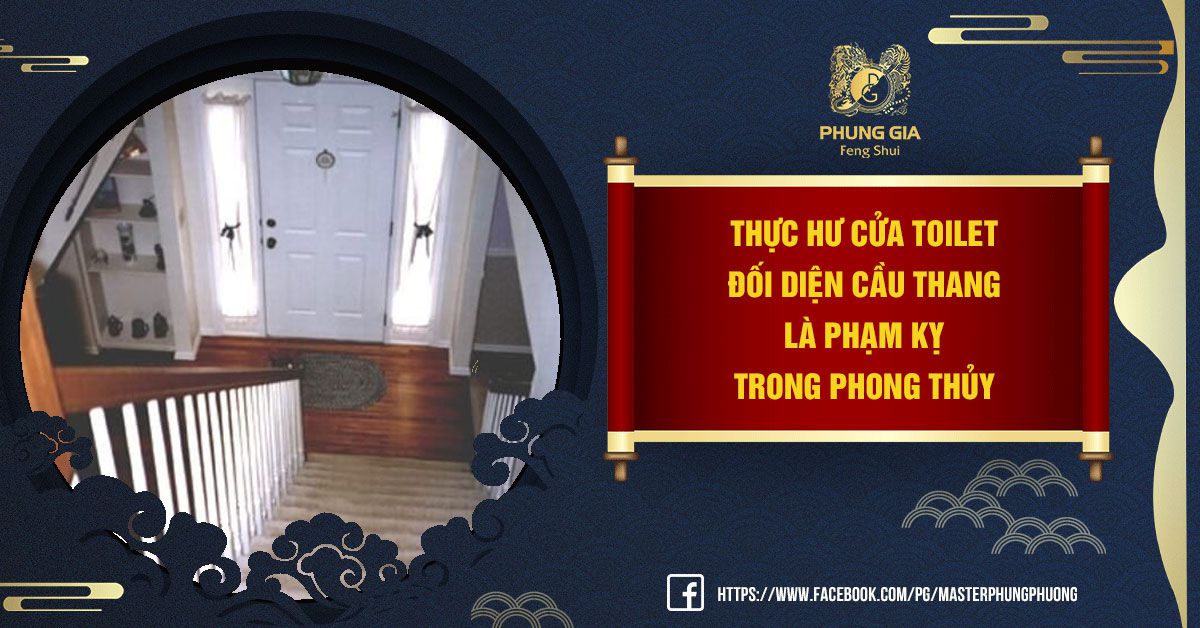 Cửa Toilet Đối Diện Cầu Thang