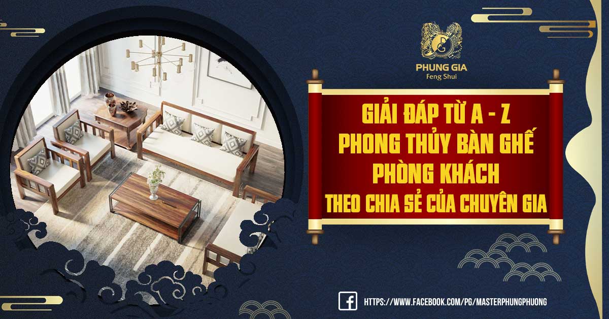 Phong Thủy Bàn Ghế Phòng Khách