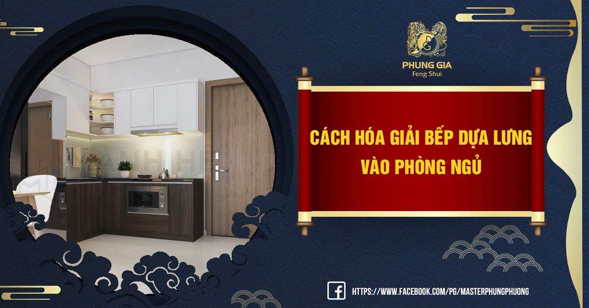 Bếp Dựa Lưng Vào Phòng Ngủ