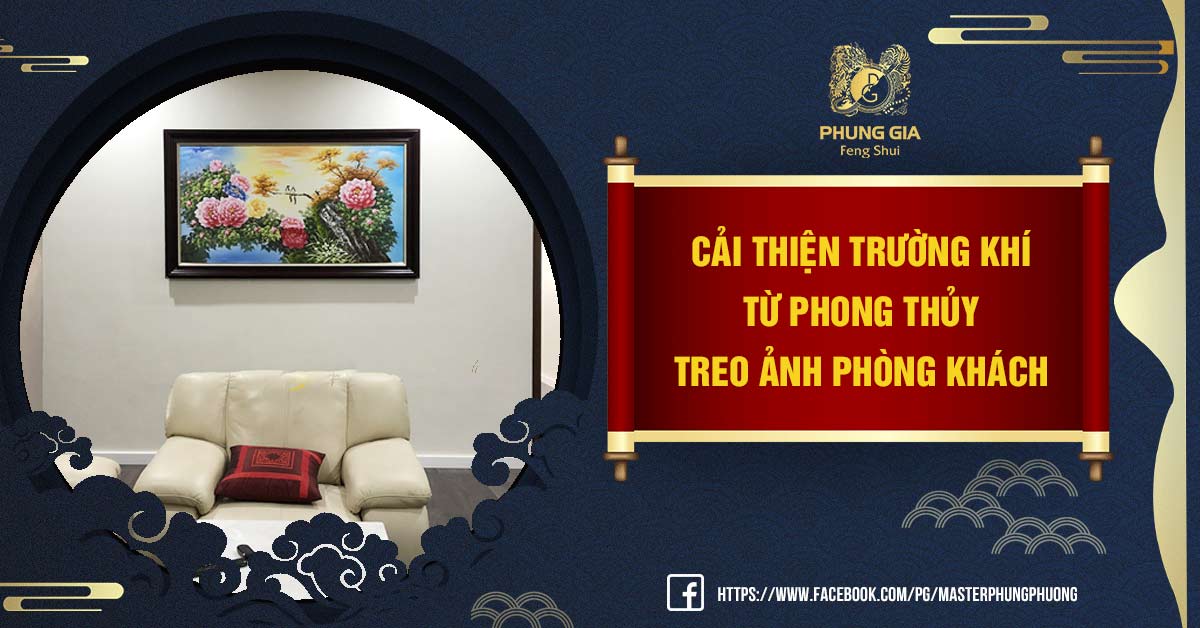 Phong Thủy Treo Ảnh Phòng Khách