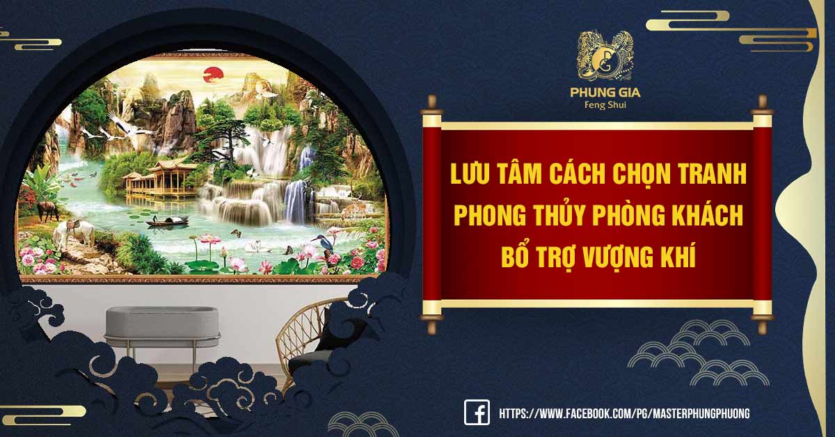 Tranh Phong Thủy Phòng Khách