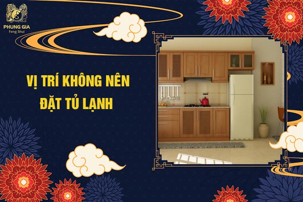 Vị Trí Không Nên Đặt Tủ Lạnh