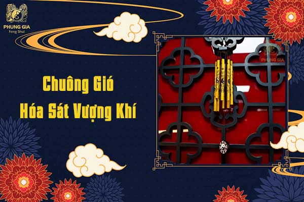 Chuông Gió Hóa Sát Vượng Khí