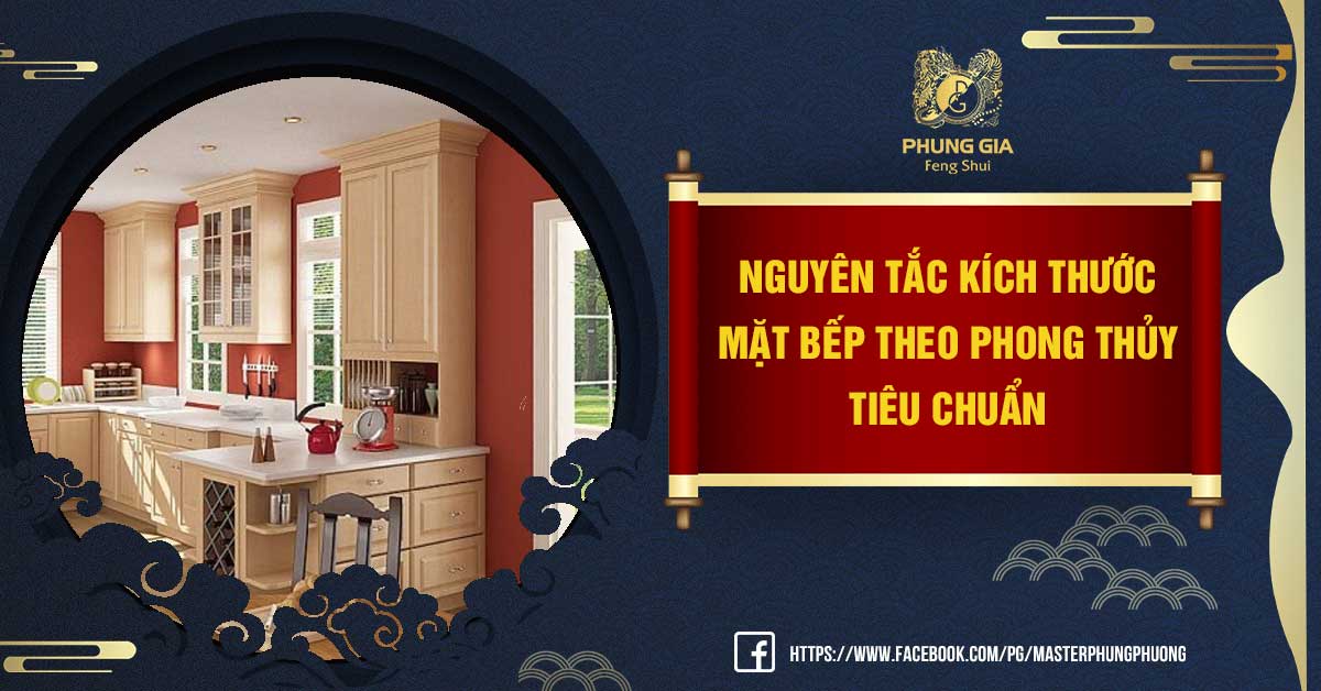 Kích Thước Mặt Bếp Theo Phong Thủy