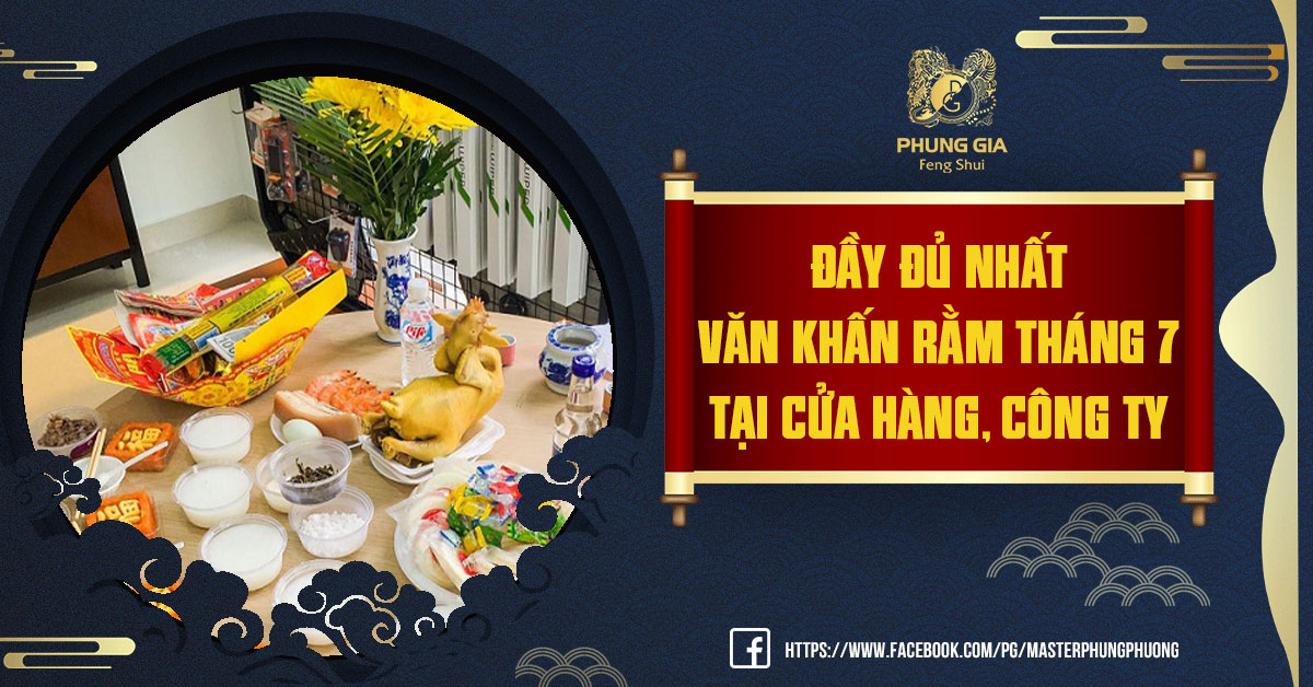 Văn Khấn Rằm Tháng 7 Tại Cửa Hàng