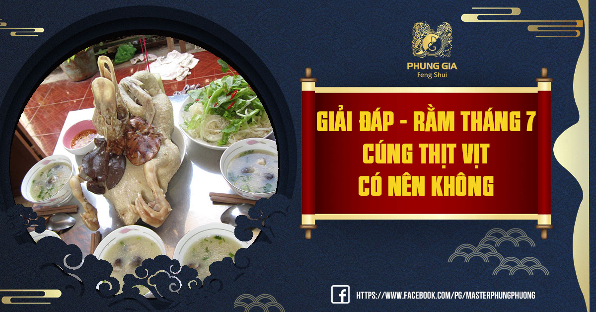 Rằm Tháng 7 Cúng Thịt Vịt