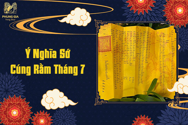 Ý Nghĩa Sớ Cúng Rằm Tháng 7