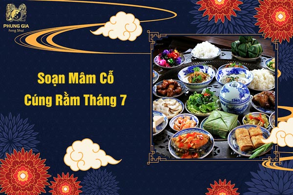 Soạn Mâm Cỗ Cúng Rằm Tháng 7