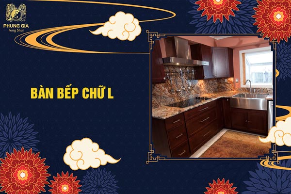 Bàn Bếp Chữ L
