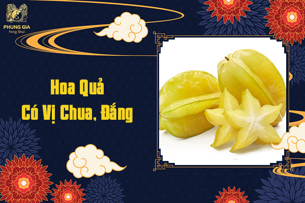 Hoa Quả Có Vị Chua Đắng