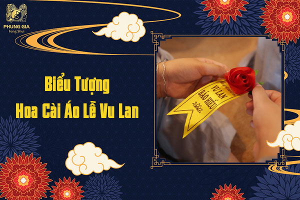 Biểu Tượng Hoa Cài Áo Lễ Vu Lan