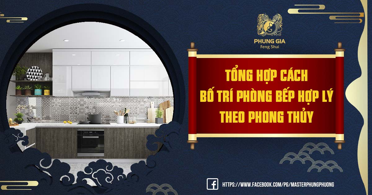 Bố trí phòng bếp hợp lý