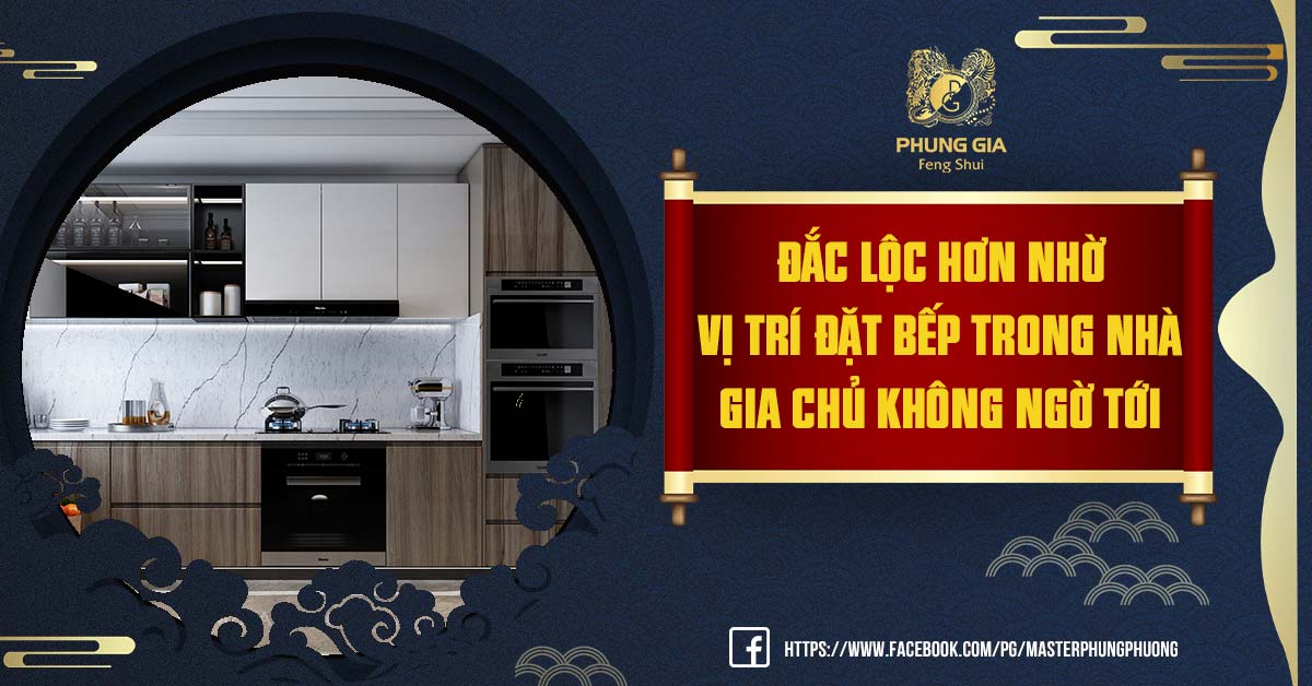 Vị trí đặt bếp trong nhà